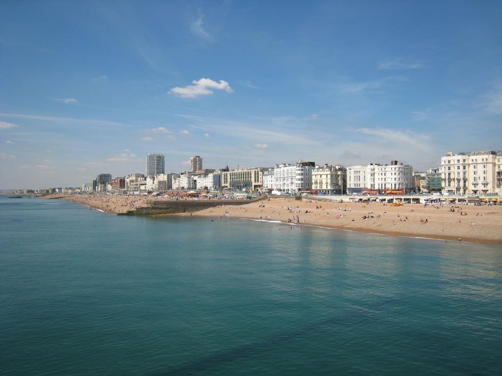 Brighton, from the non-burnt pier