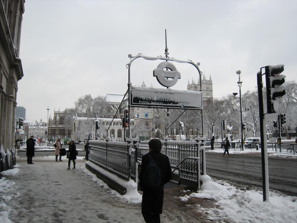 Westminster Tube Station entry