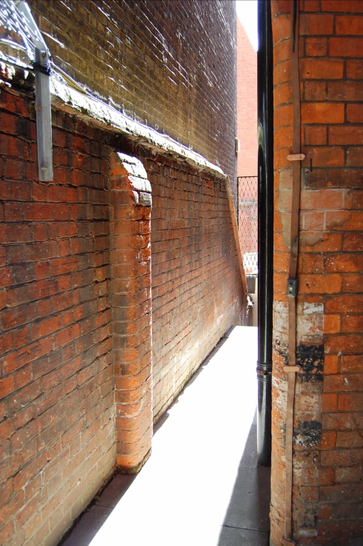 Sunny fire exit